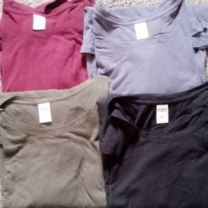4 VS PINK sleep shirts